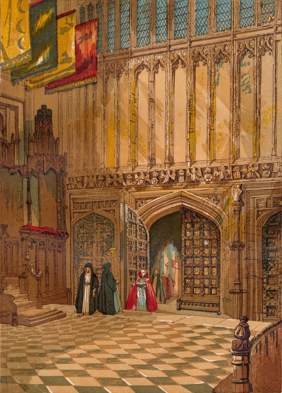 Westminster Abbey. - Henry The Sevenths Chapel, c1845, 1864 af Unbekannt