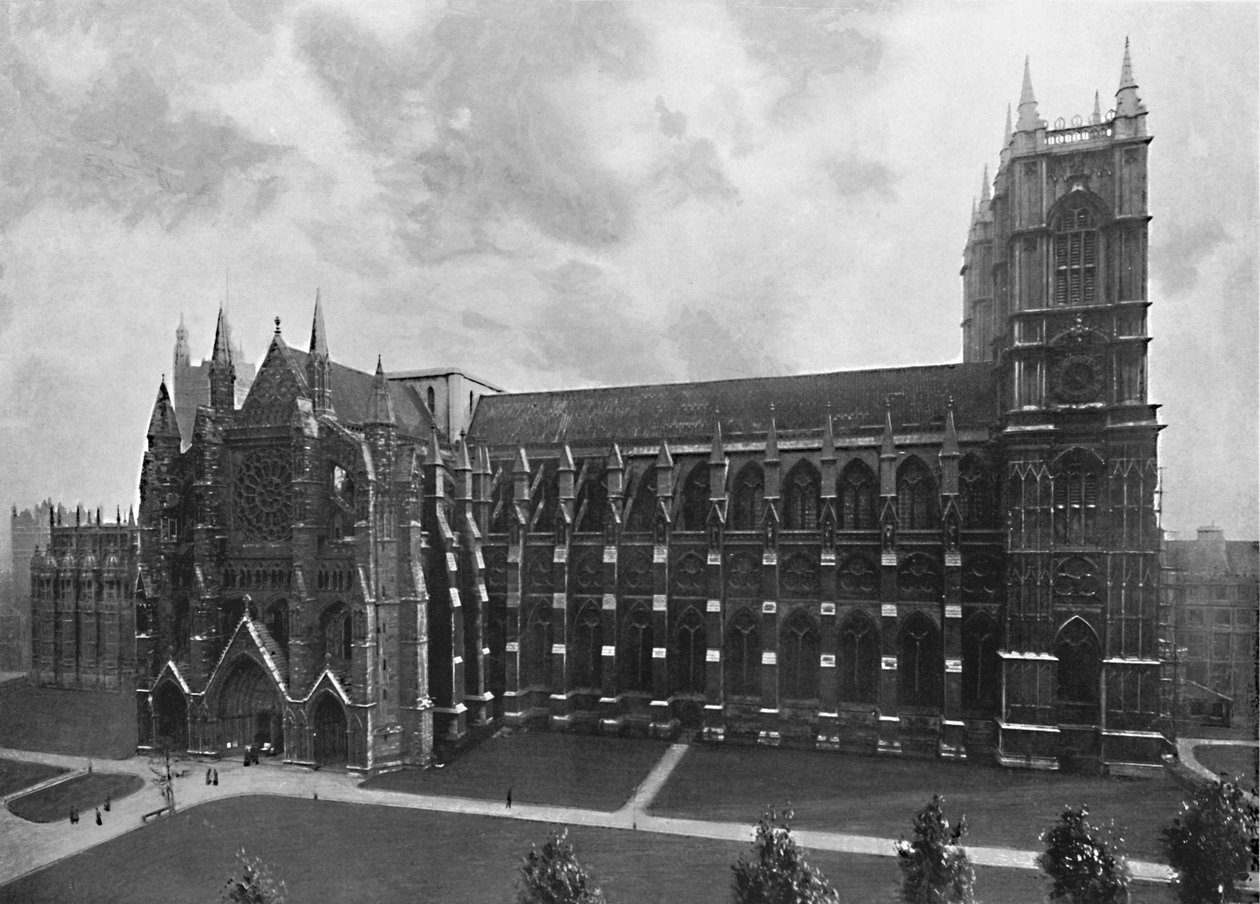 Westminster Abbey, c1896 af Unbekannt