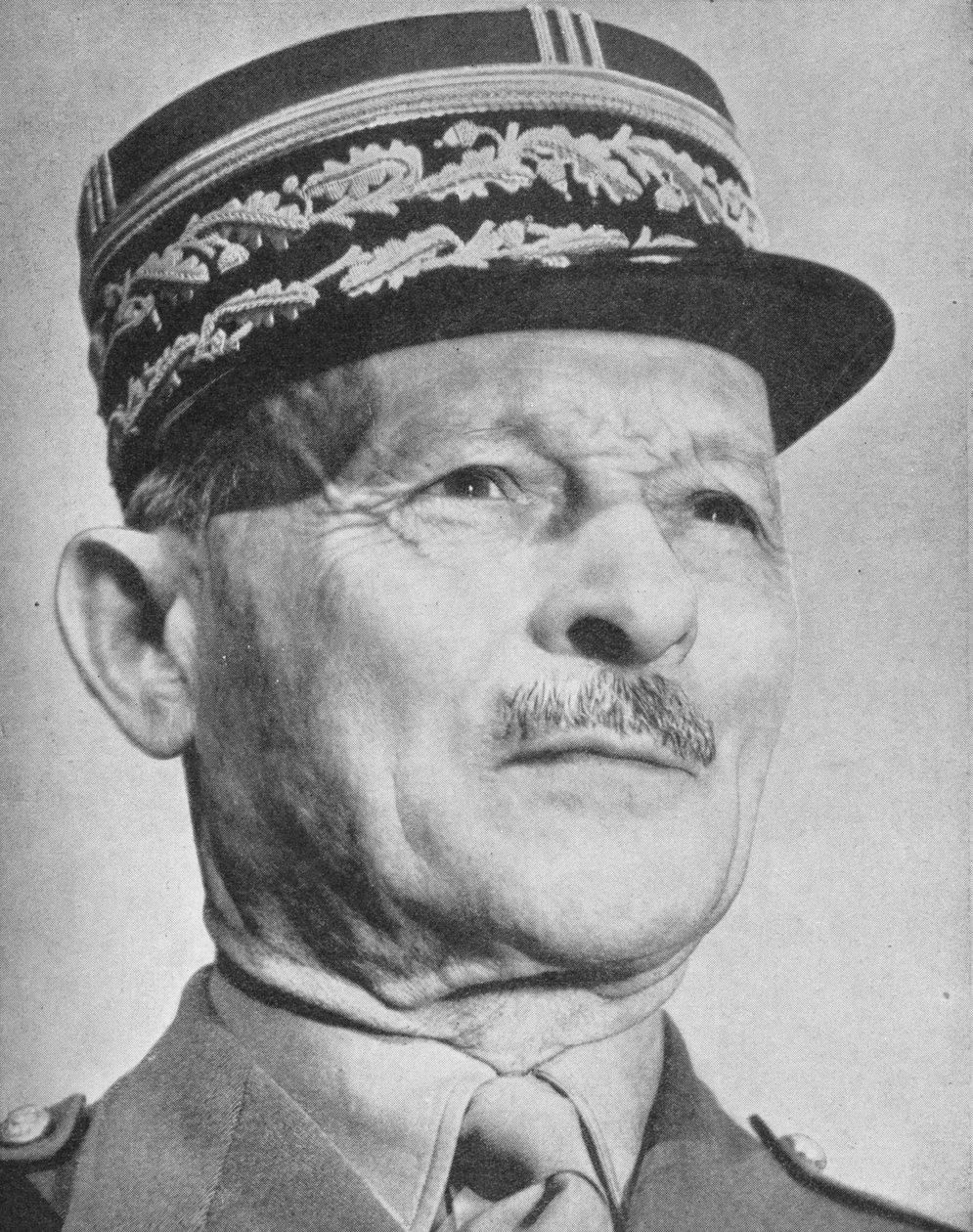 Weygand erstatter Gamelin, 1940, 1940 af Unbekannt