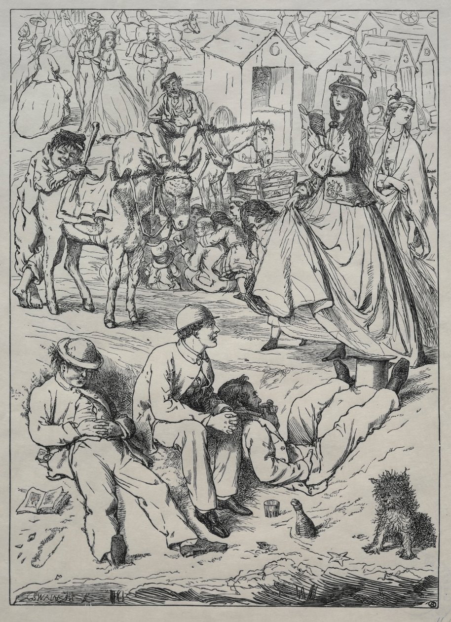 Hvad vi gjorde ved havet - ingenting, 1862. af Unbekannt