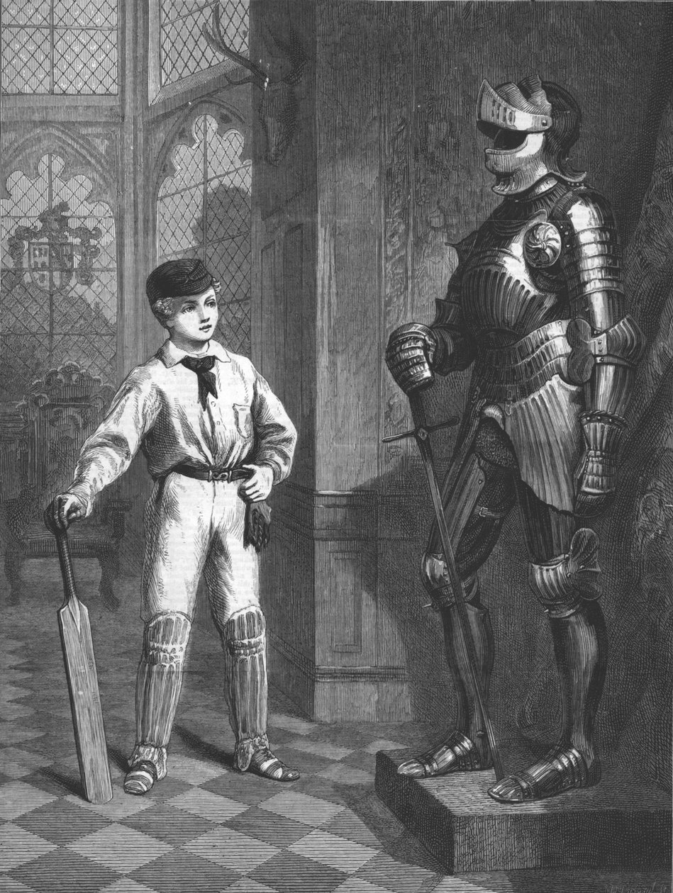Hvilken munter Wicket Keeper han ville gøre, 1875 af Unbekannt