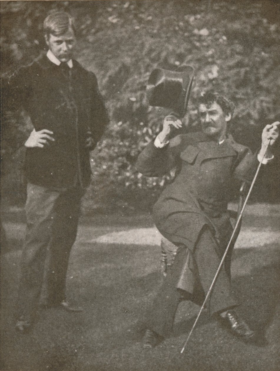 Whistler og Menpes, c1885, 1904. af Unbekannt
