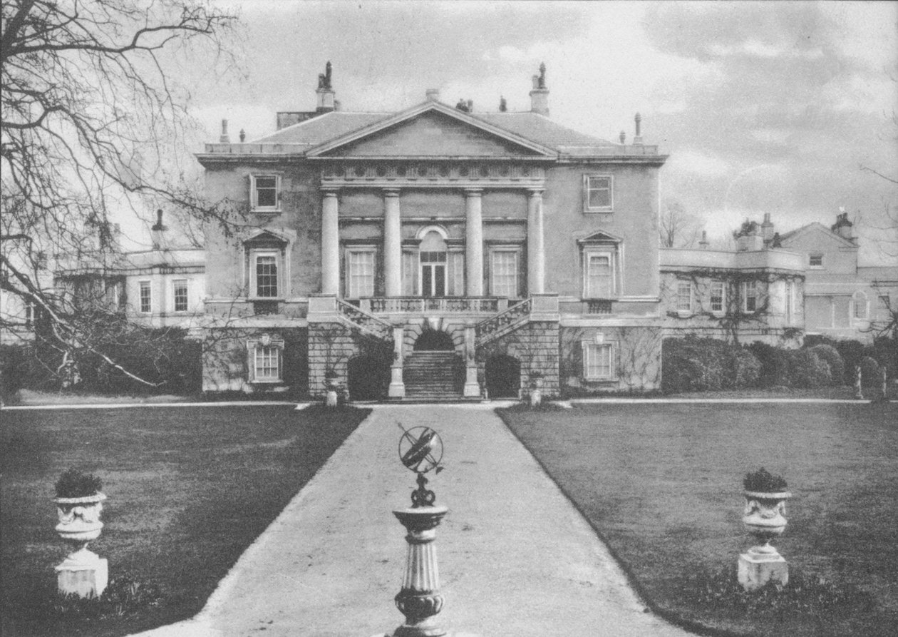 White Lodge, hjemsted for dronning Mary før hendes ægteskab, og fødestedet for Edward VIII, 1936 af Unbekannt