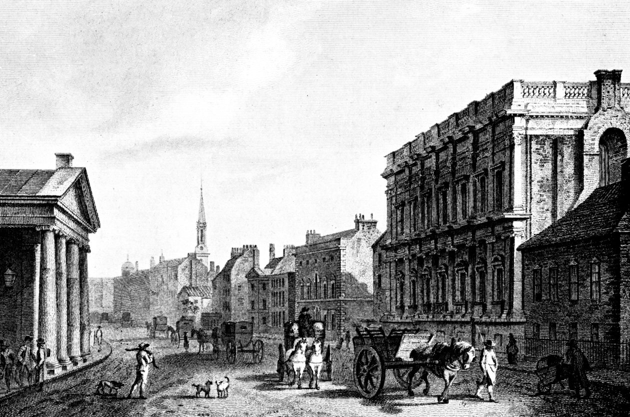 Whitehall, 1700-tallet, c1902-1905 af Unbekannt
