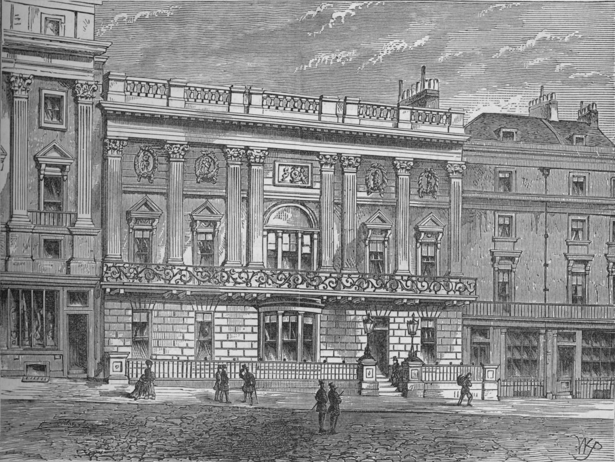 Whites Club, Westminster, London, c1875 1878 af Unbekannt