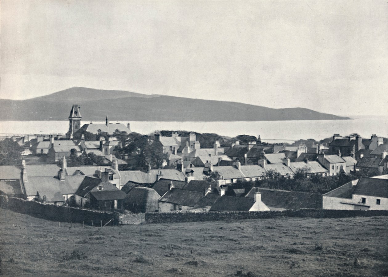 Wigtown - Fra Martyrmonumentet, 1895 af Unbekannt