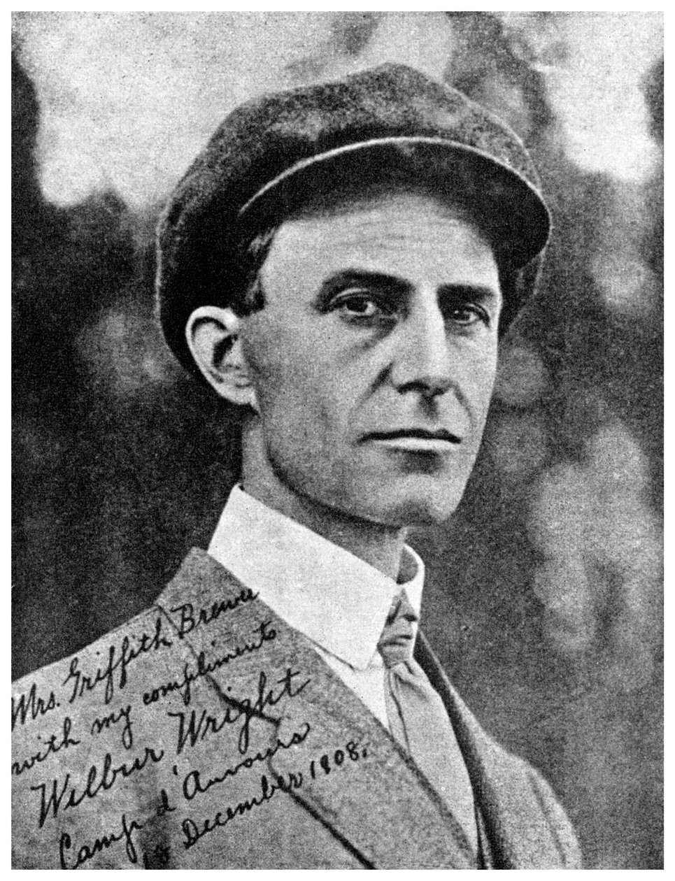 Wilbur Wright, amerikansk luftfartspioner, 1908 1956 af Unbekannt