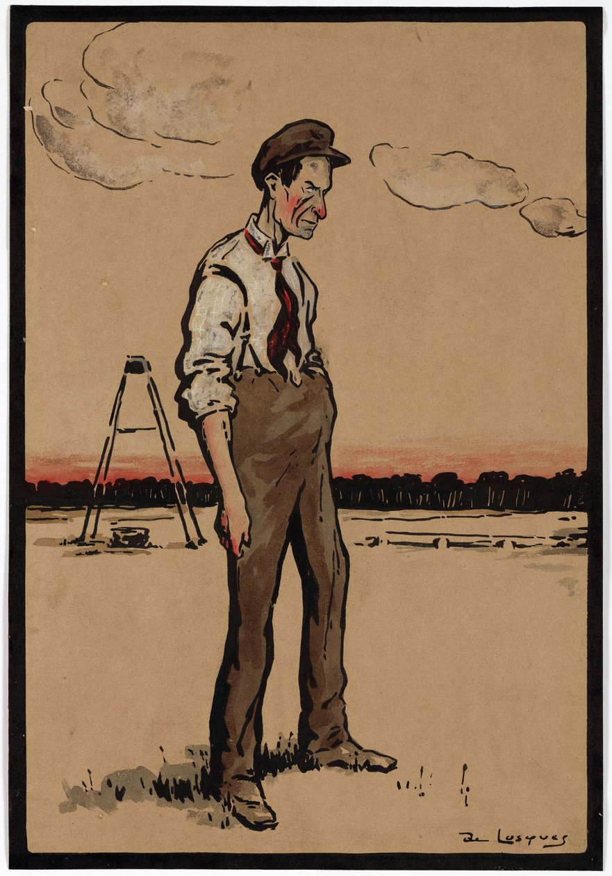 Wilbur Wright, amerikansk flyver, c 1910 af Unbekannt