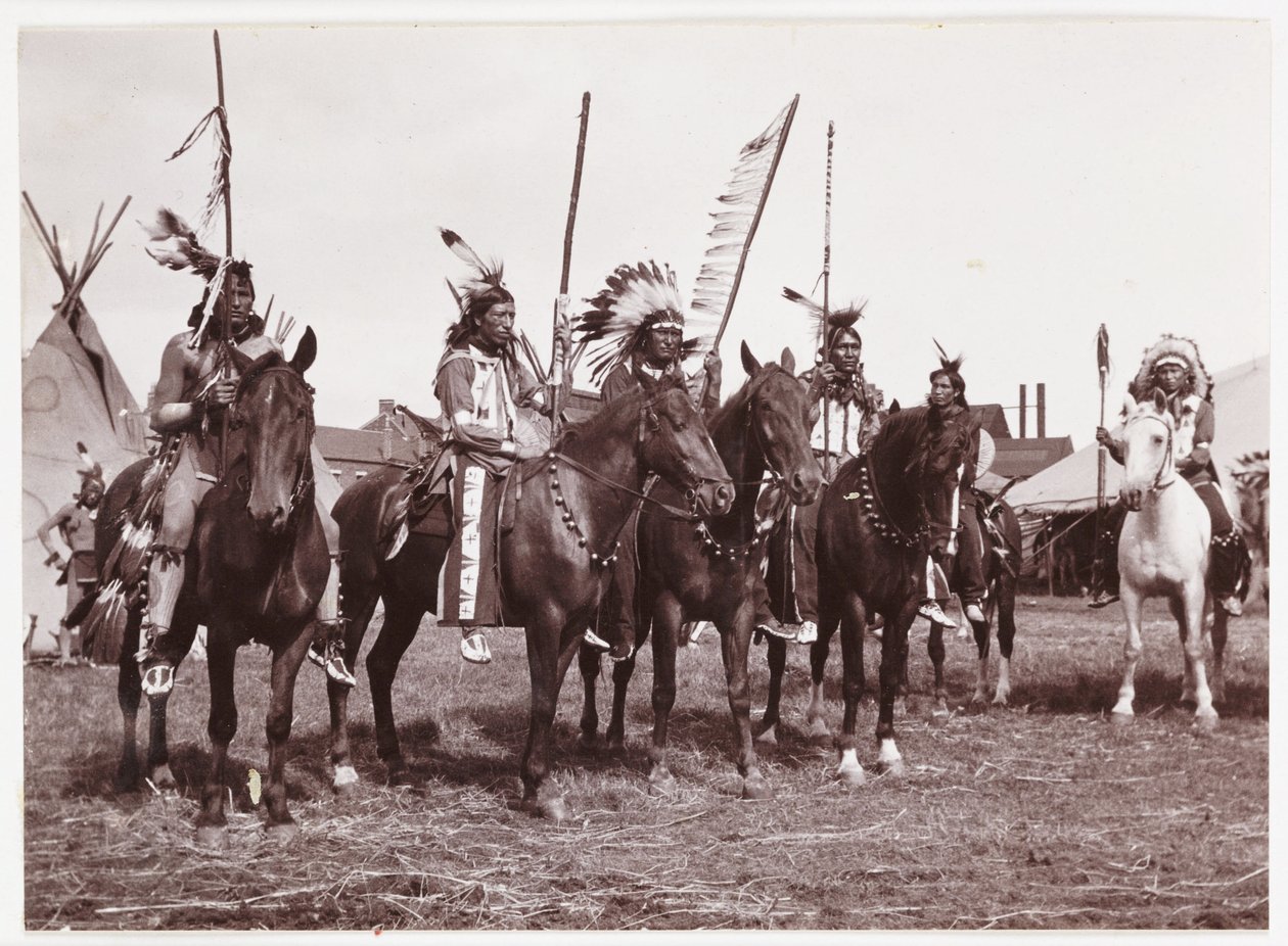 Wild West show, c 1905 af Unbekannt