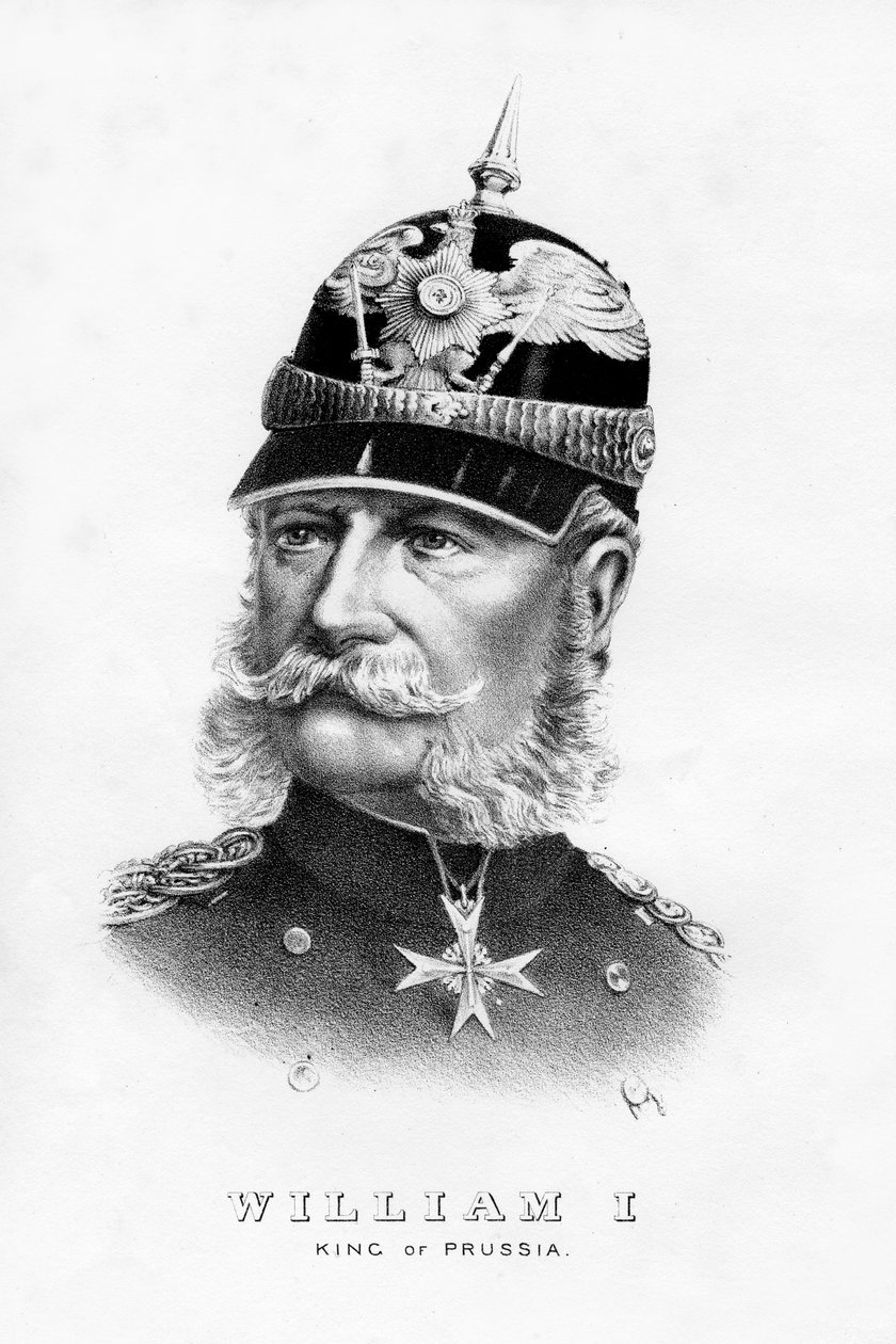 Wilhelm I, konge af Preussen og kejser af Tyskland, 1800-tallet af Unbekannt