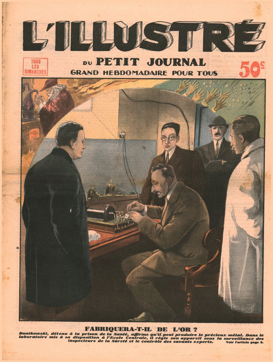 Vil han lave guld, 1932. af Unbekannt