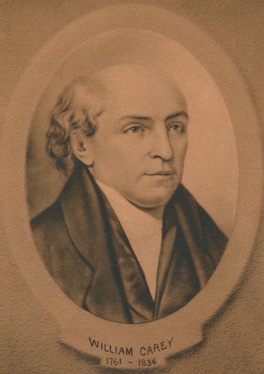William Carey 1761-1834, britisk missionær og baptistpræst, c1910 af Unbekannt