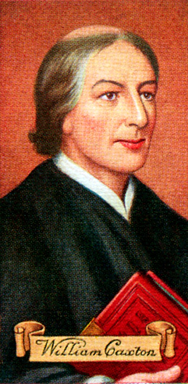 William Caxton, taget fra en række cigaretkort, 1935 af Unbekannt