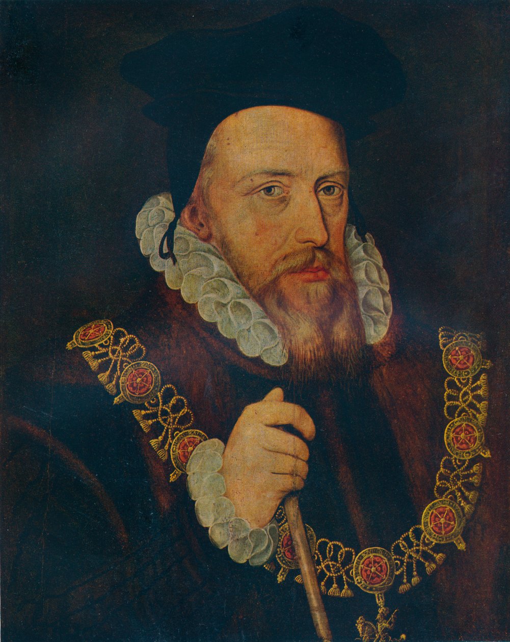 William Cecil, Lord Burghley, 1500-tallet af Unbekannt