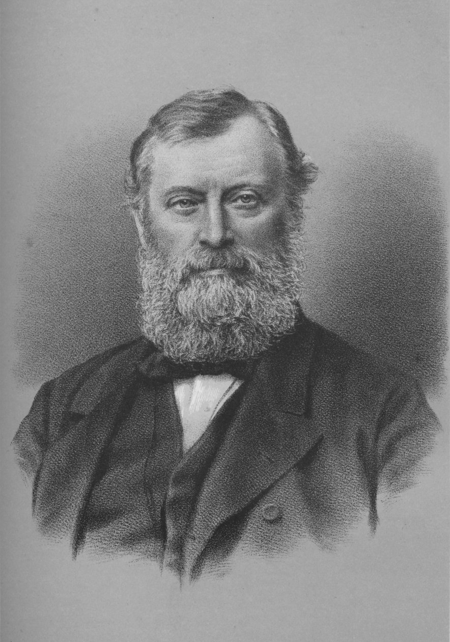 William Edward Forster, britisk industrimand, filantrop og politiker, c1880 1883. af Unbekannt