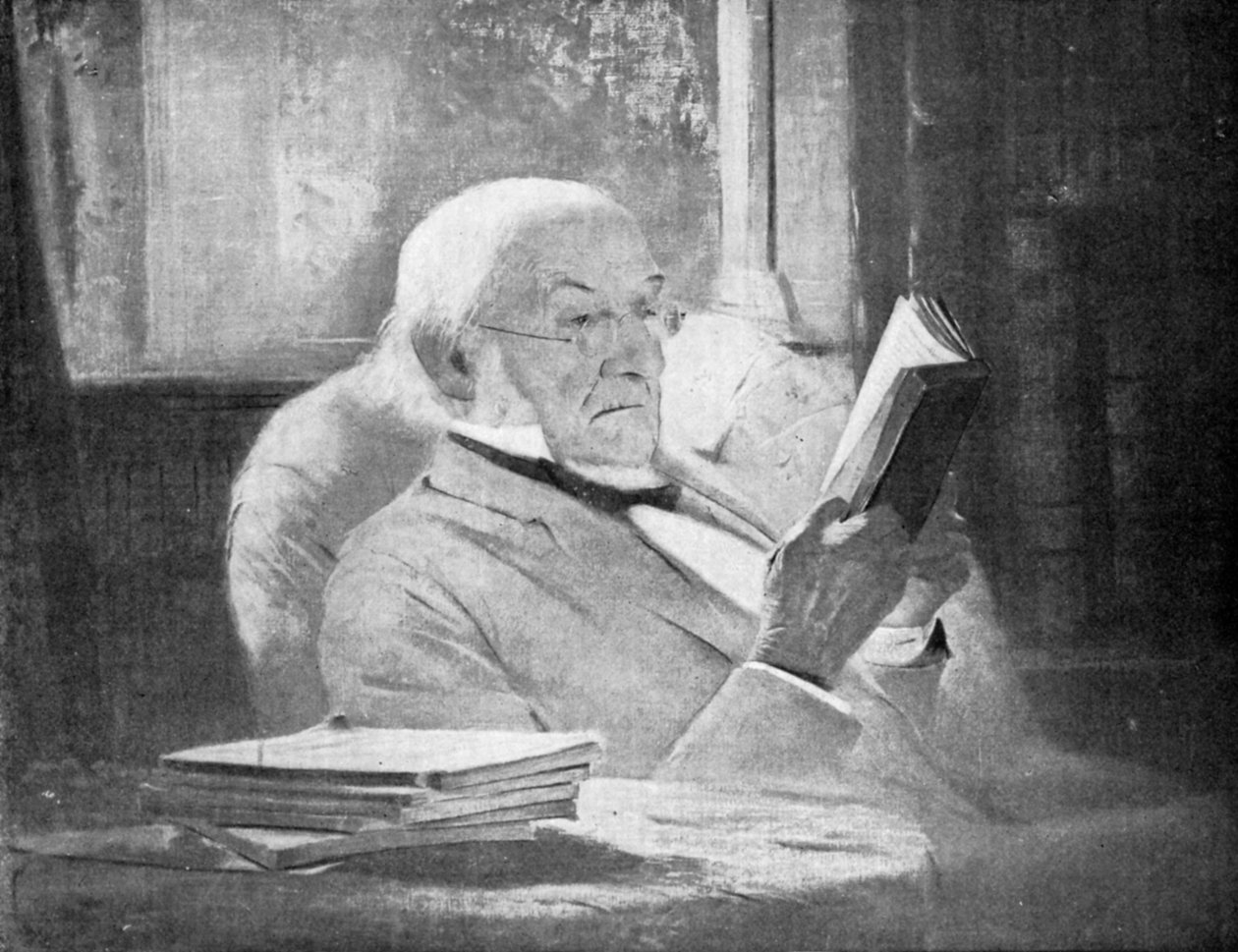 William Ewart Gladstone, det britiske liberale partis statsmand og premierminister, slutningen af det 19. århundrede af Unbekannt