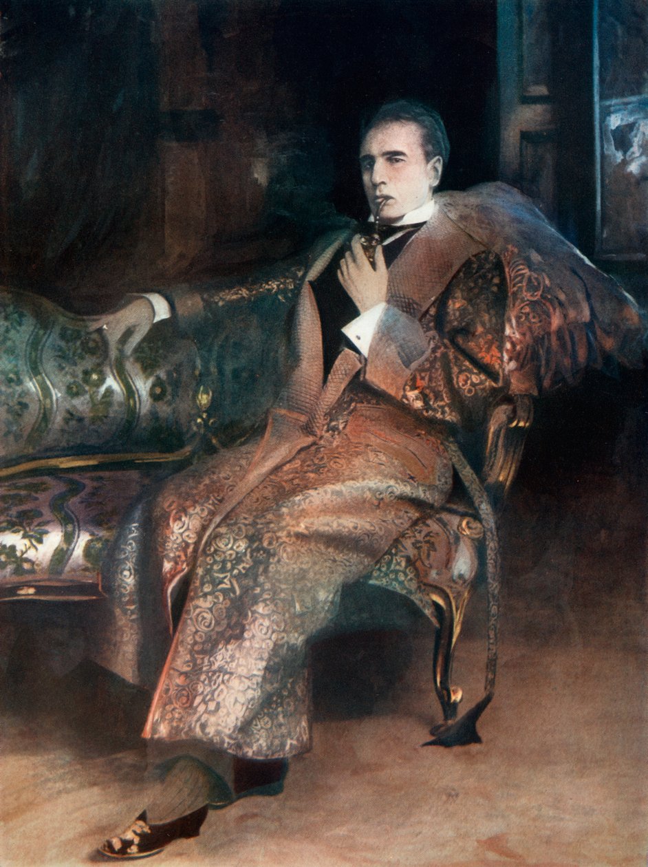 William Gillette i Sherlock Holmes, c1902 af Unbekannt