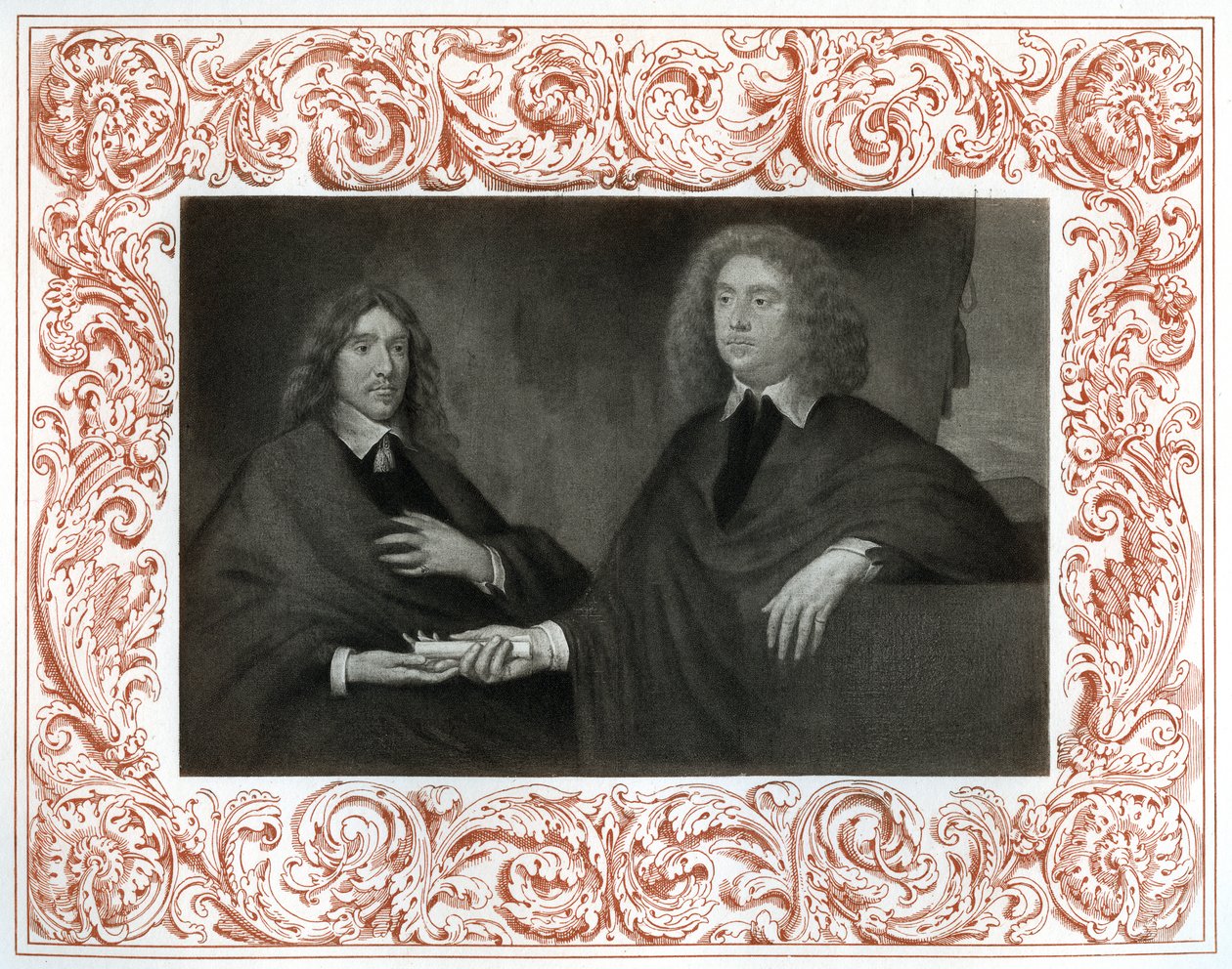 William Hamilton og John Maitland, 1600-tallet, 1899 af Unbekannt
