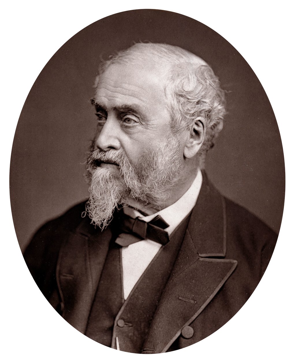 William Harrison Ainsworth 1805-1882, engelsk historisk forfatter, 1881 af Unbekannt
