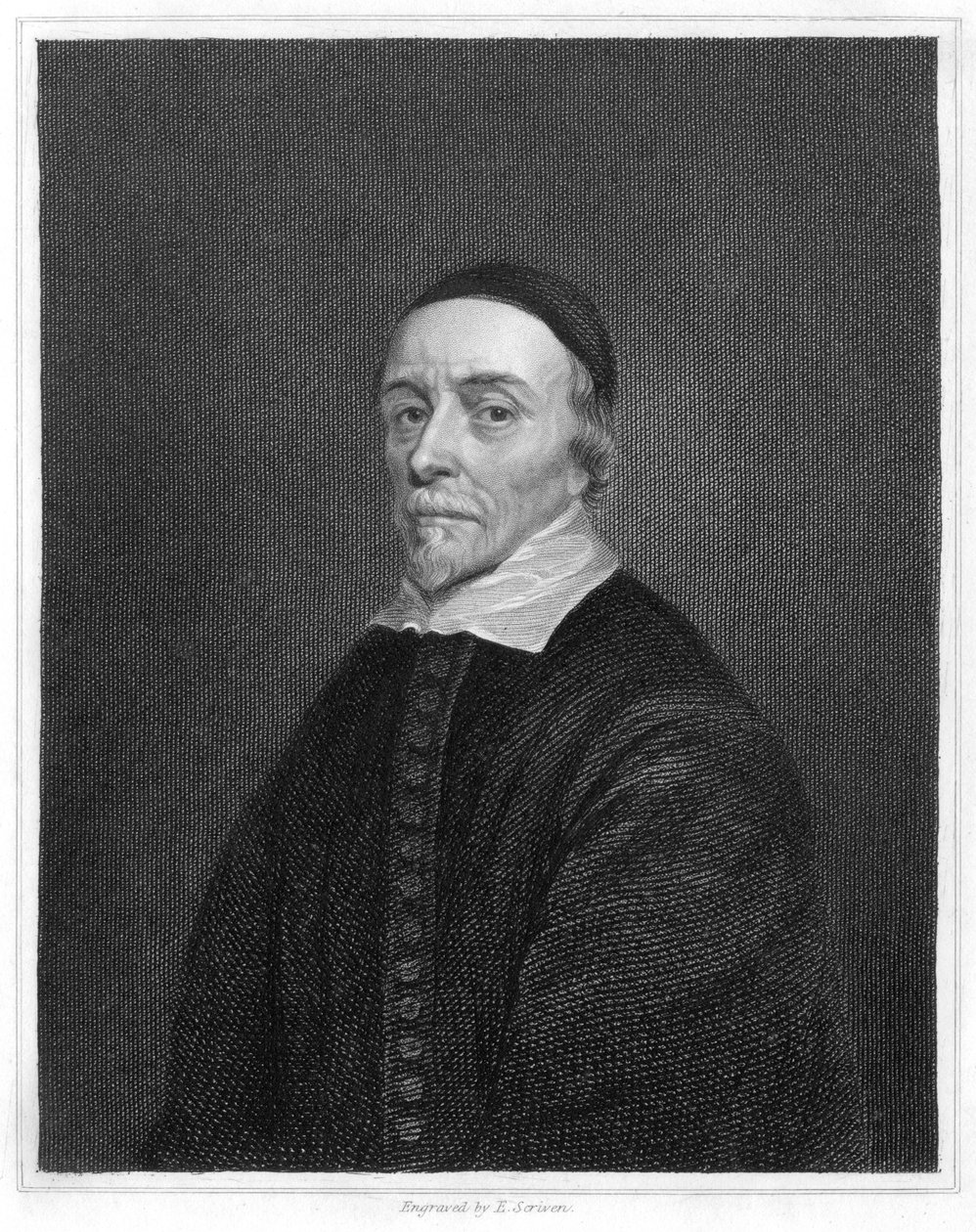William Harvey 1578-1657 engelsk læge, c1600-tallet af Unbekannt