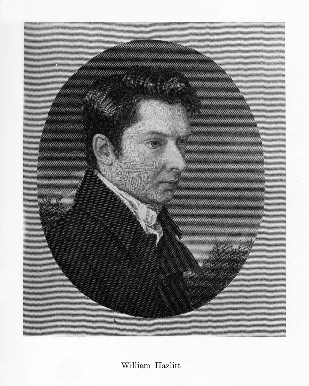 William Hazlitt, engelsk forfatter, 1800-tallet af Unbekannt