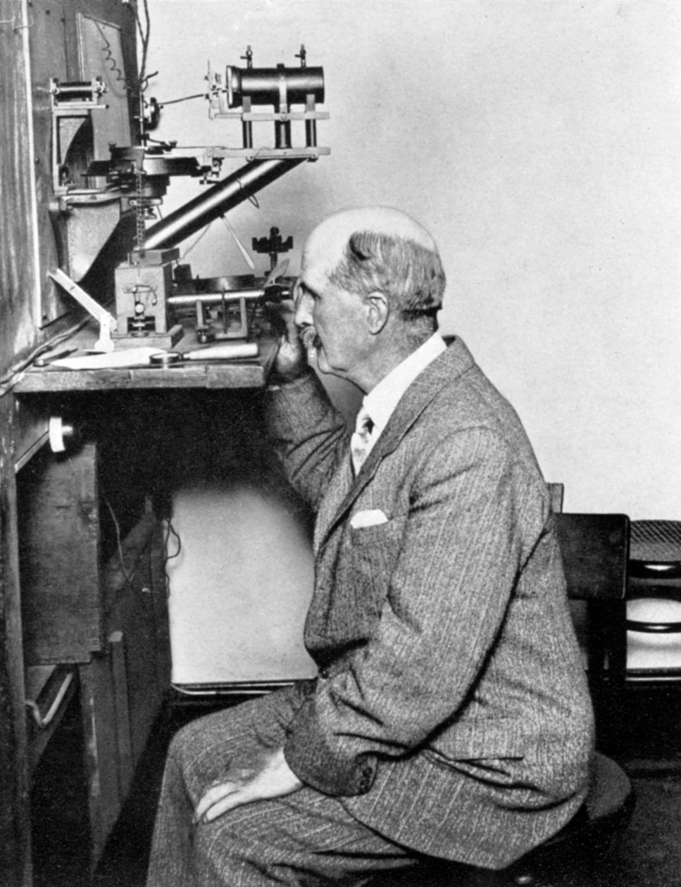 William Henry Bragg, engelsk fysiker, begyndelsen af det 20. århundrede af Unbekannt