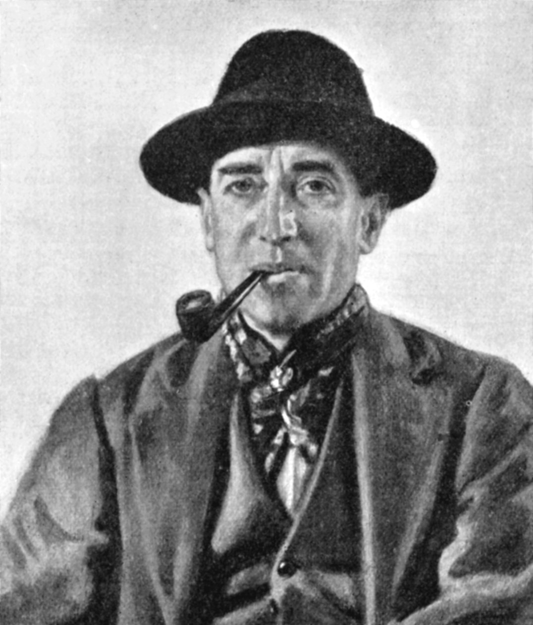 William Henry Davies 1871-1940, walisisk digter og forfatter, begyndelsen af det 20. århundrede. af Unbekannt