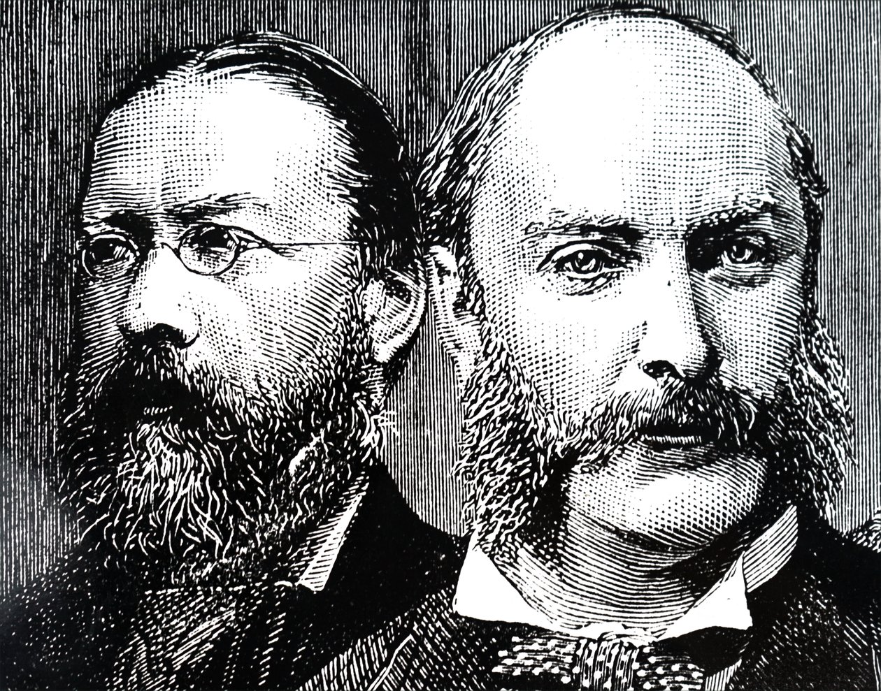 William Henry Preece og John William Strutt. af Unbekannt