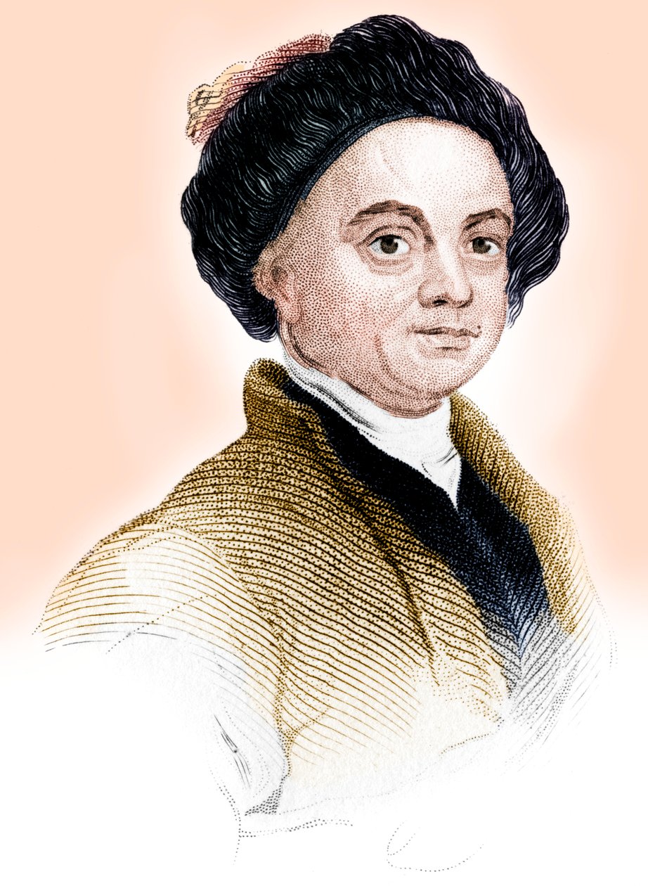 William Hogarth, engelsk maler, grafiker, satiriker og tegneserietegner fra det 18. århundrede, c1850 af Unbekannt