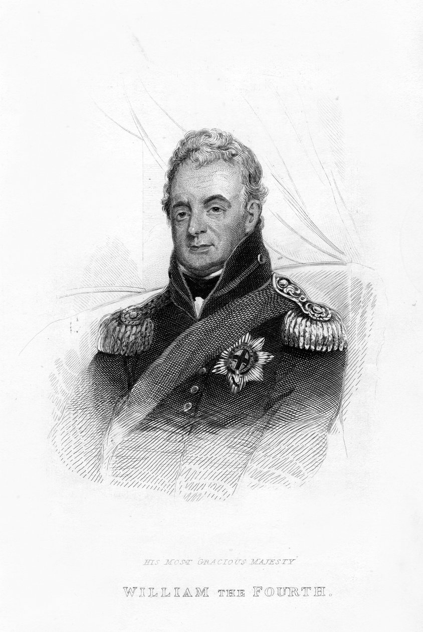 Vilhelm IV, 1800-tallet af Unbekannt
