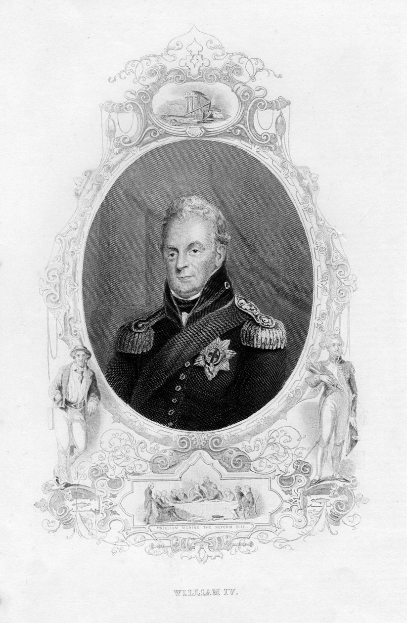 William IV af Storbritannien, 1800-tallet af Unbekannt