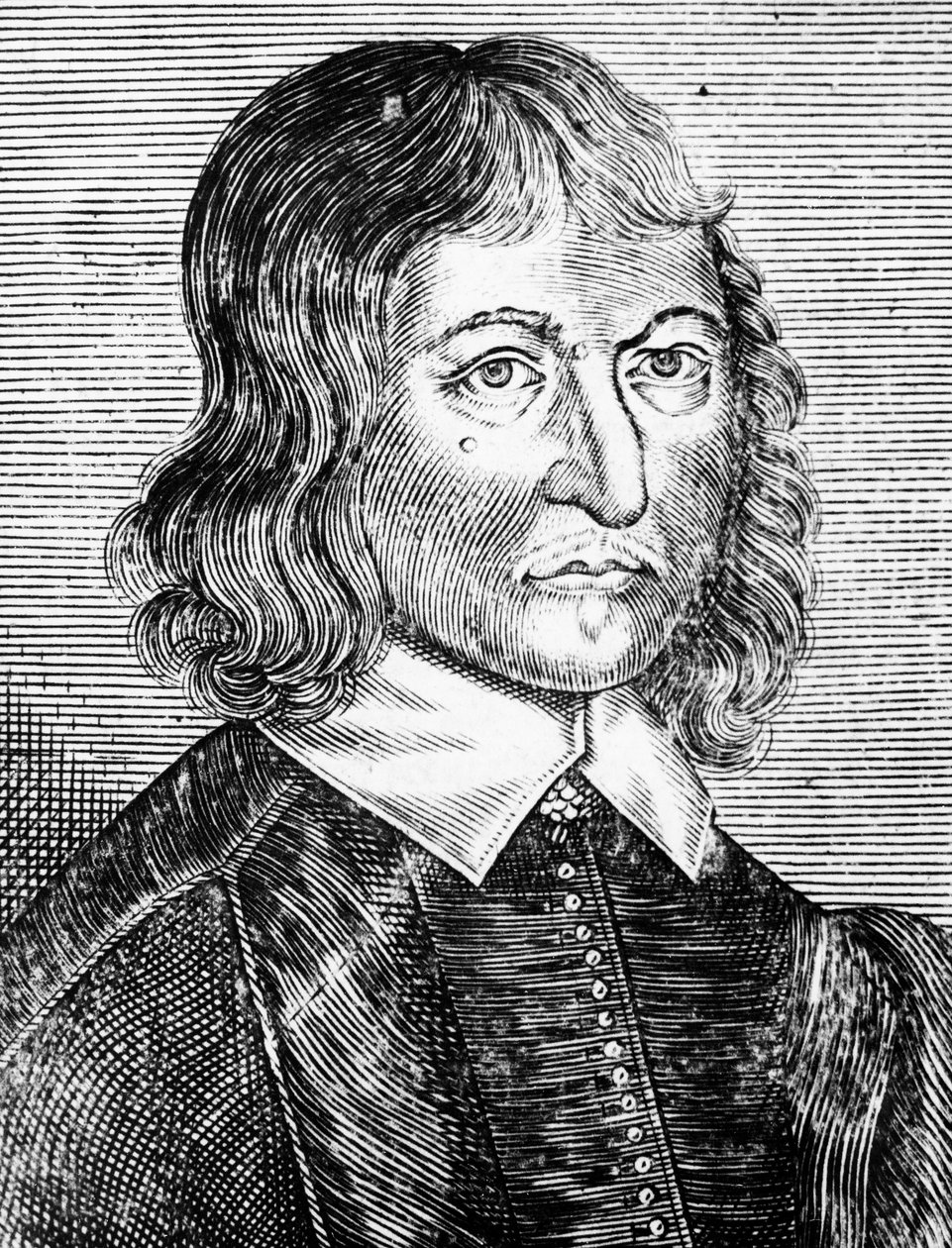 William Lilly 1602-1681, engelsk astrolog, 1673 af Unbekannt