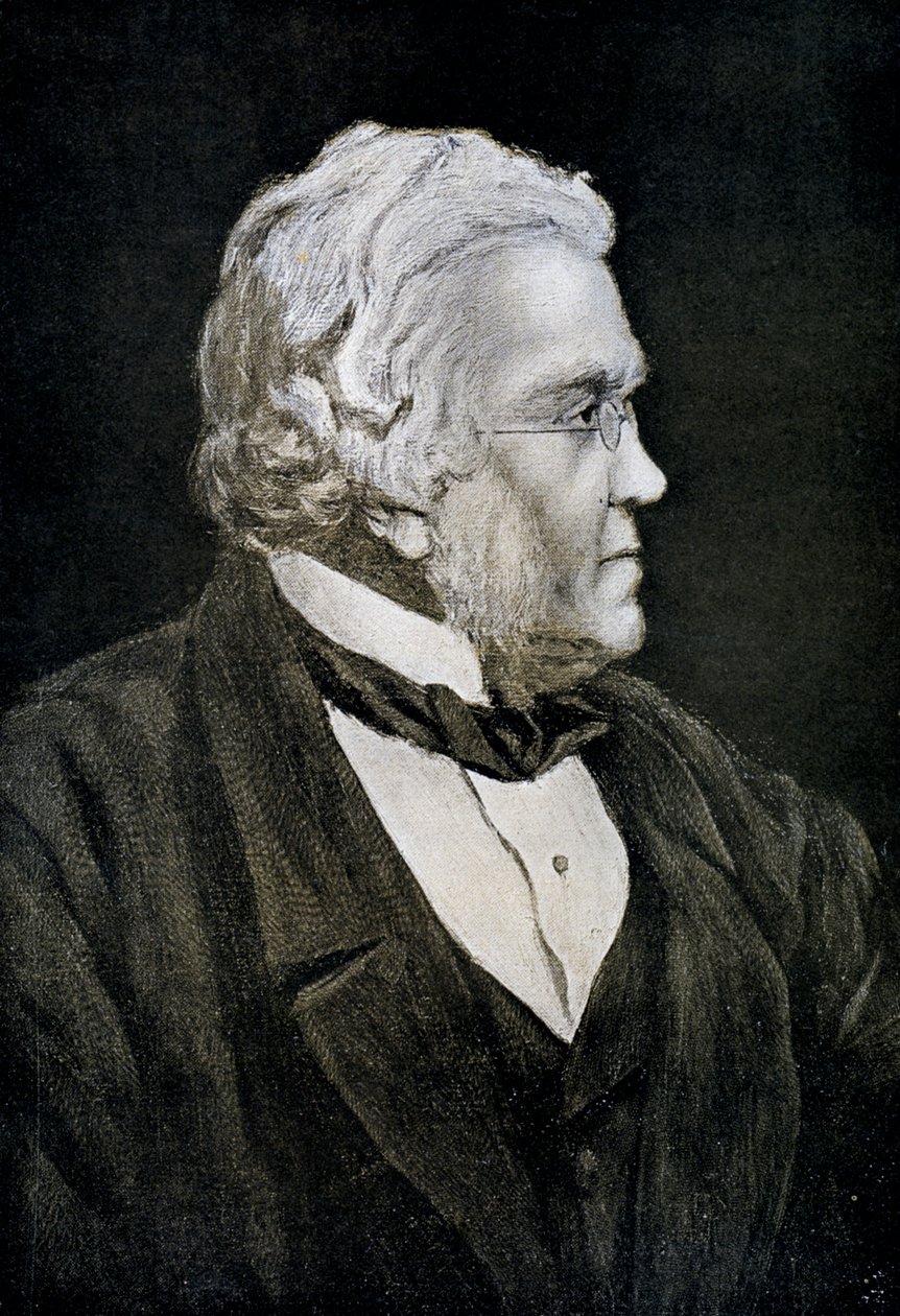 William Makepeace Thackeray, engelsk forfatter fra det 19. århundrede, 1911 af Unbekannt