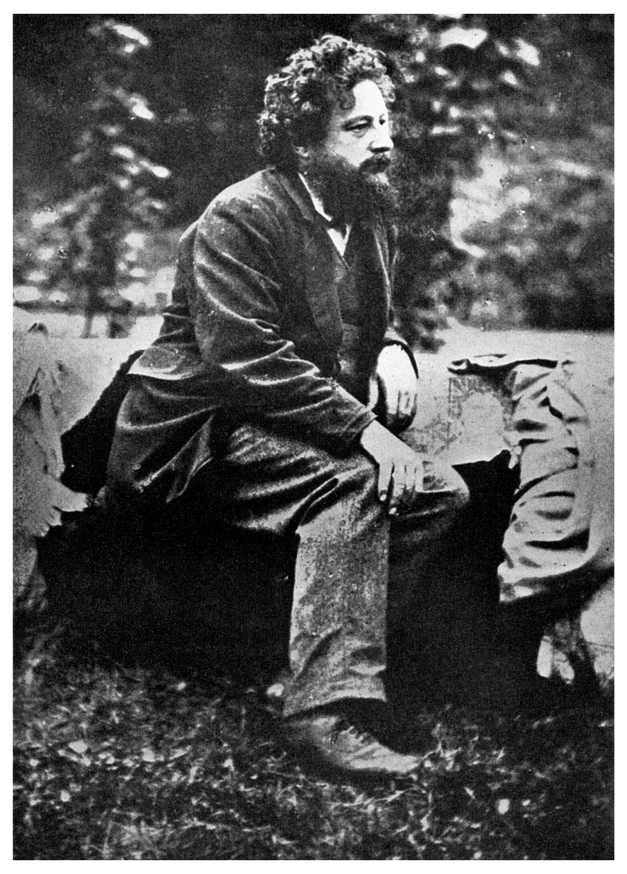 William Morris, britisk kunstner og designer, 19. århundrede 1956 af Unbekannt