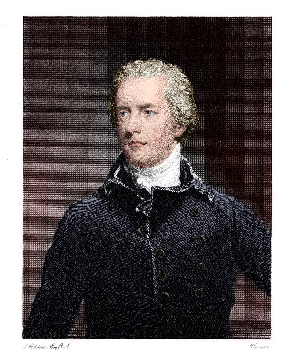 William Pitt den Yngre, britisk statsmand af Unbekannt