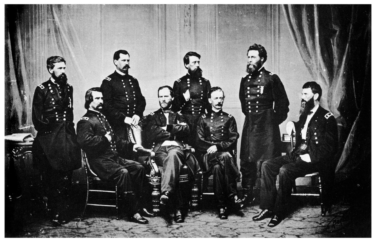 William Tecumseh Sherman og hans generaler, Amerikansk borgerkrig, 1865 1955 af Unbekannt