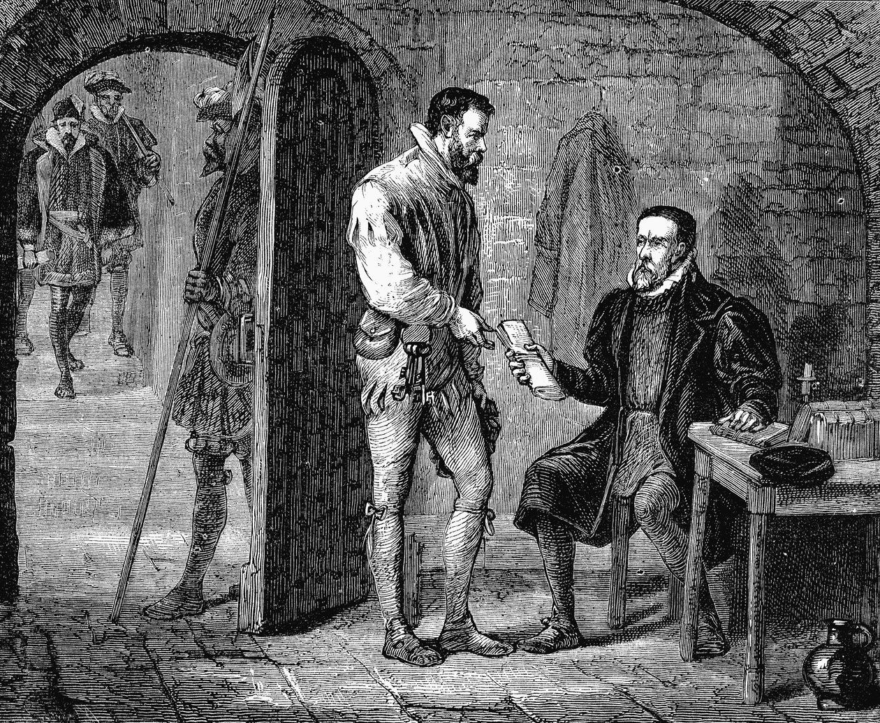 William Tyndale, engelsk oversætter, 1536 slutningen af det 19. århundrede af Unbekannt