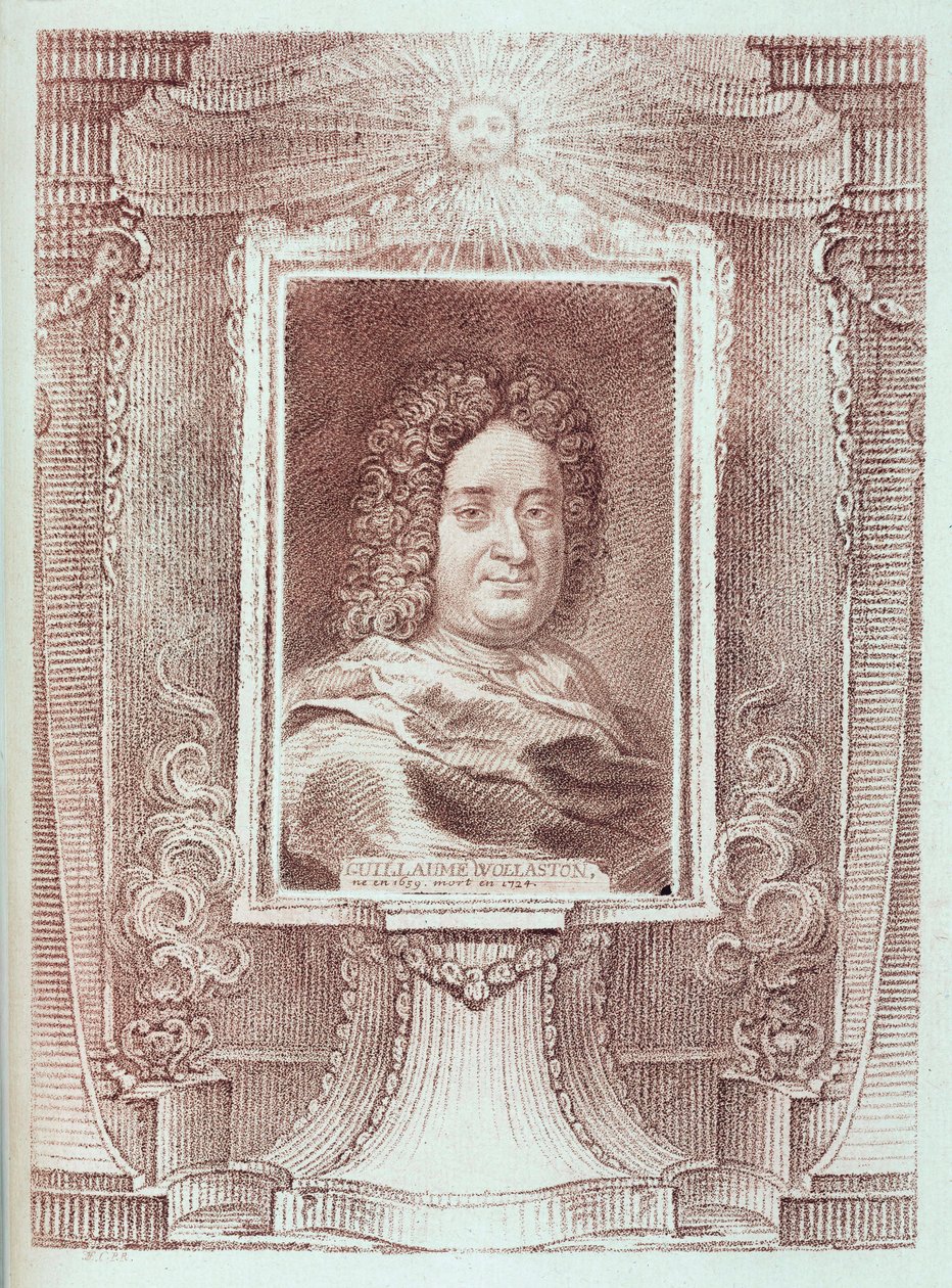 William Wollaston, engelsk filosof, ca. 1700 af Unbekannt