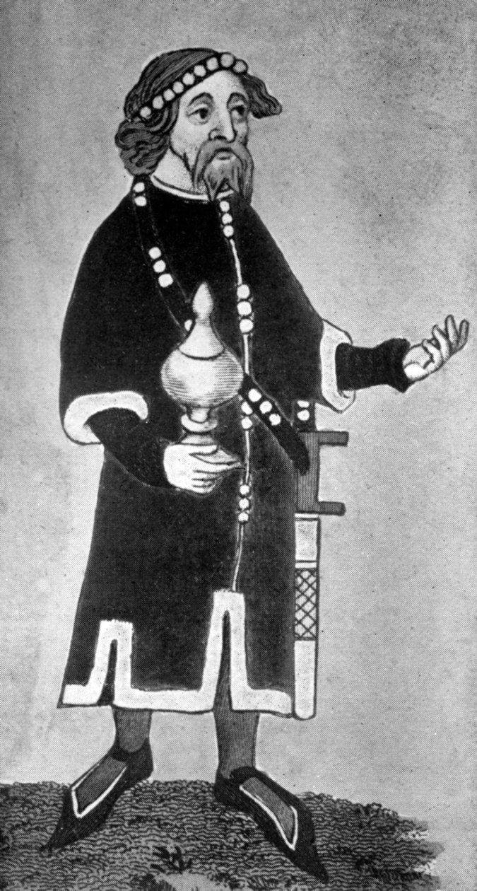 William de Albeneis, slutningen af det 14. århundrede, 1910 af Unbekannt