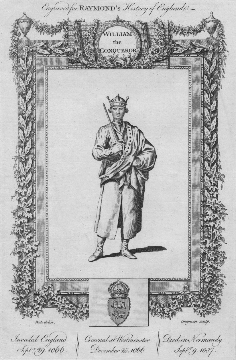 Vilhelm Erobreren, c1787 af Unbekannt