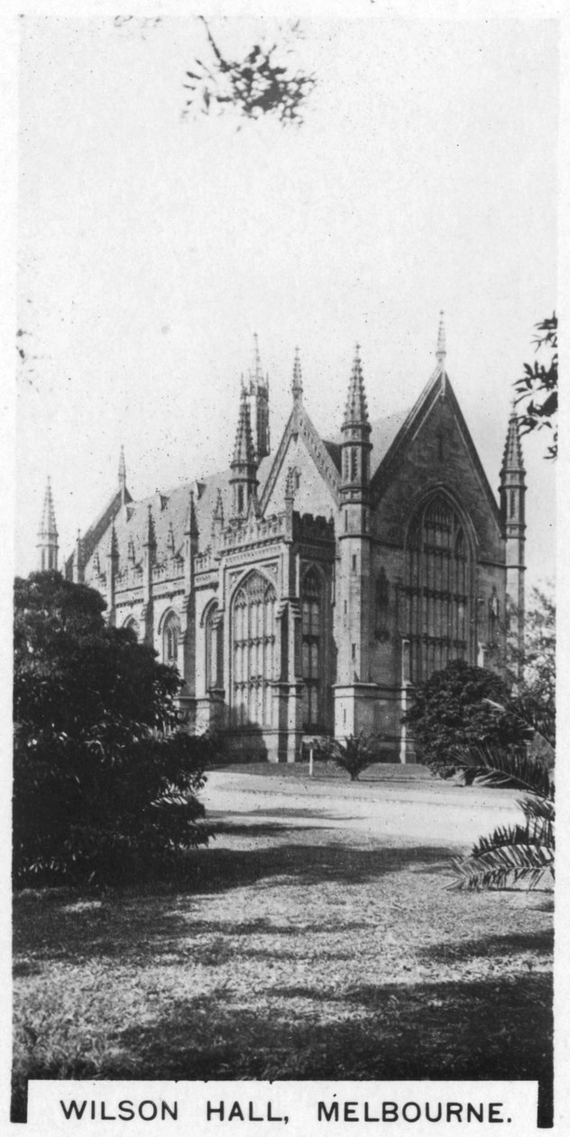 Wilson Hall, Melbourne, Australien, 1928 af Unbekannt