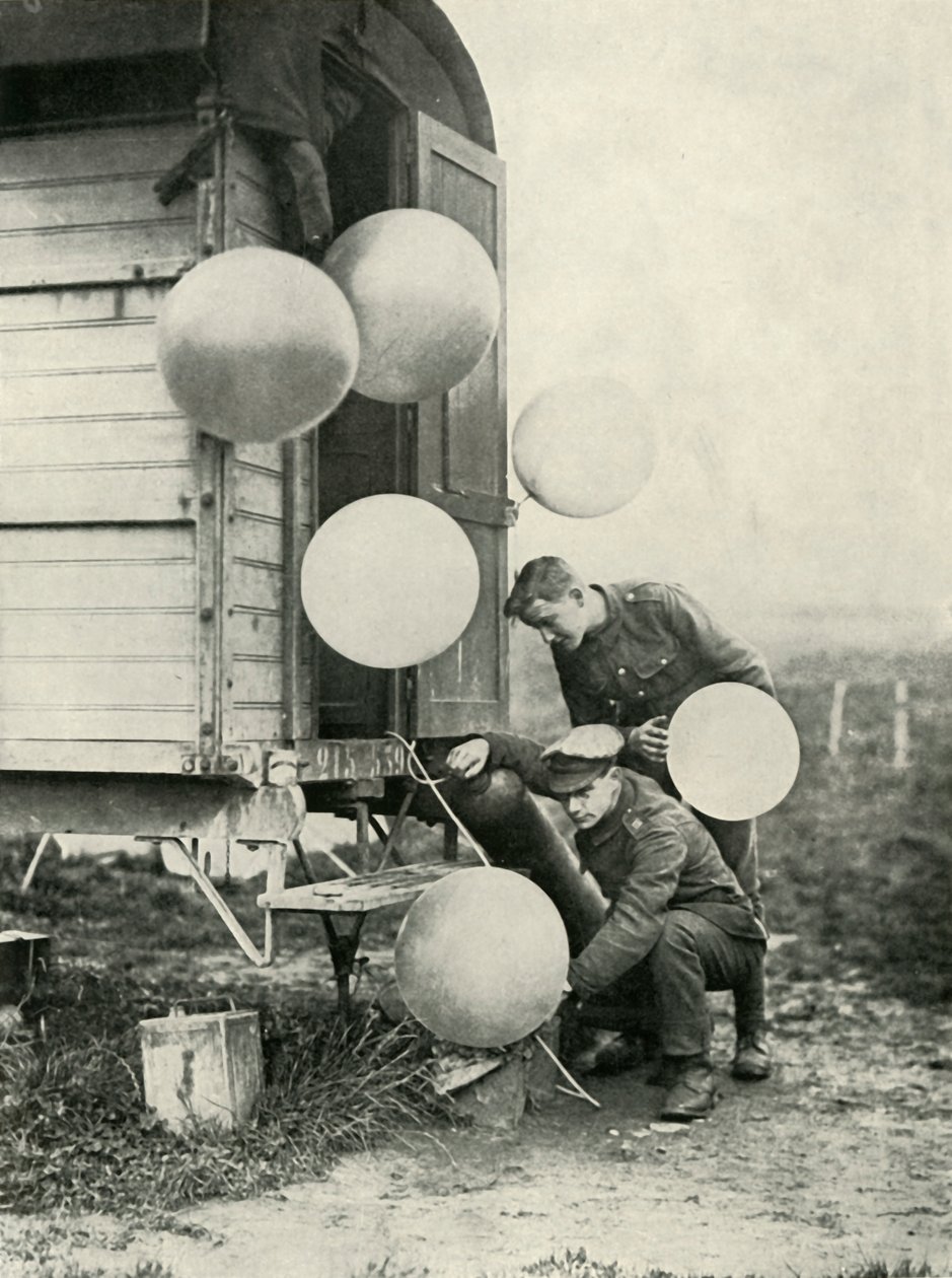 Vind- og vejrrapporter for den britiske hær, 1919. af Unbekannt