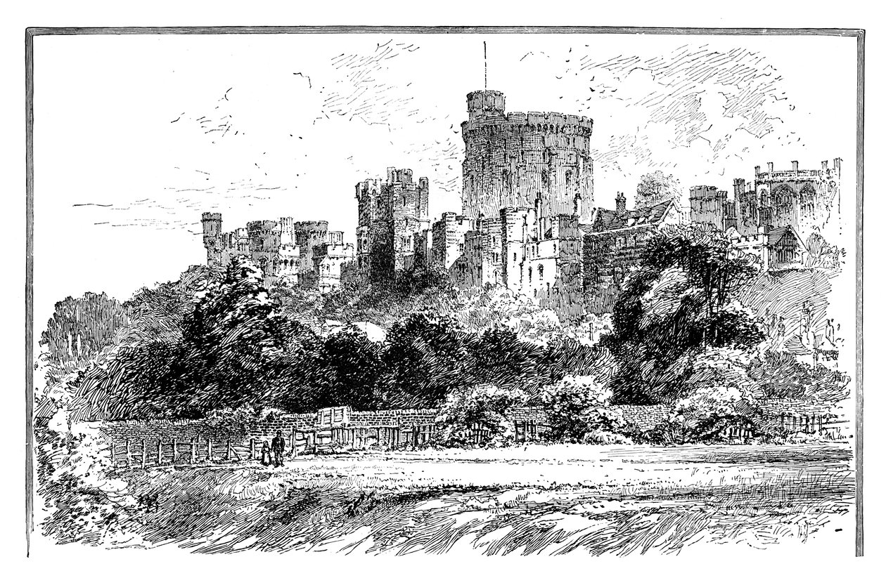 Windsor Castle, Berkshire af Unbekannt