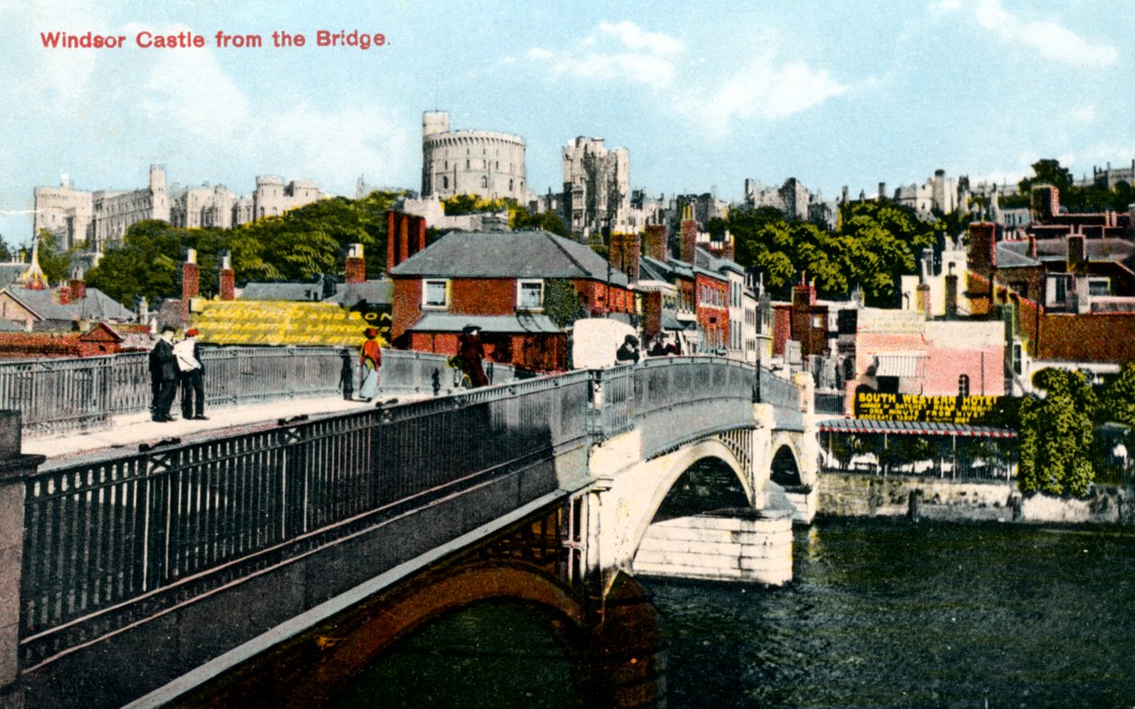 Windsor Castle, Windsor, Berkshire, begyndelsen af det 20. århundrede af Unbekannt