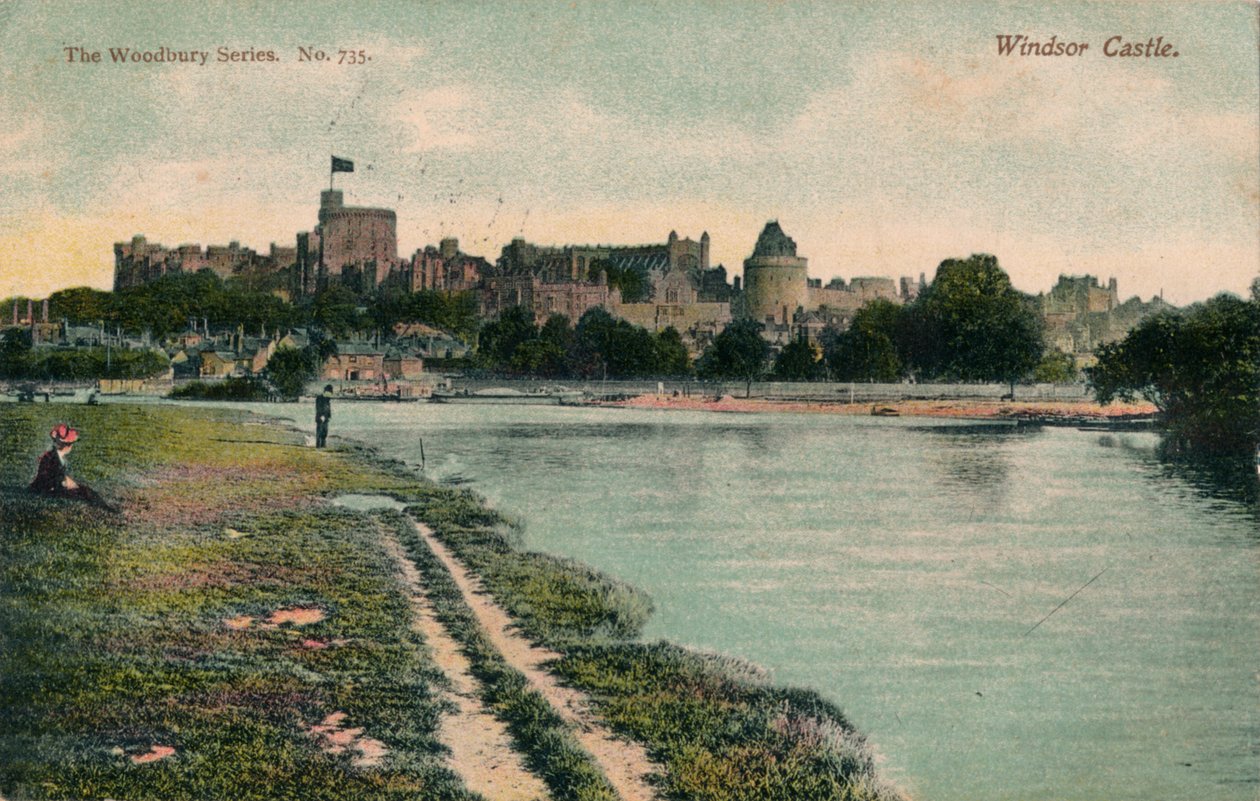 Windsor Castle, c1900 af Unbekannt
