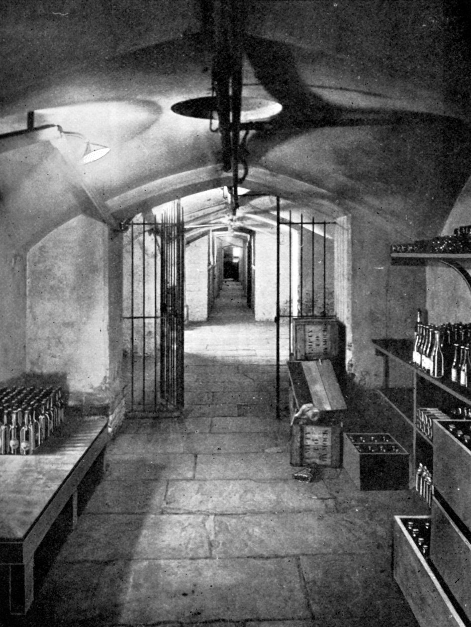 Vinkældre i House of Commons, Westminster, c1905 af Unbekannt