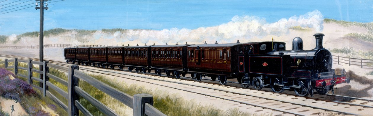 Wirral Railway tog på vej til Birkenhead af Unbekannt