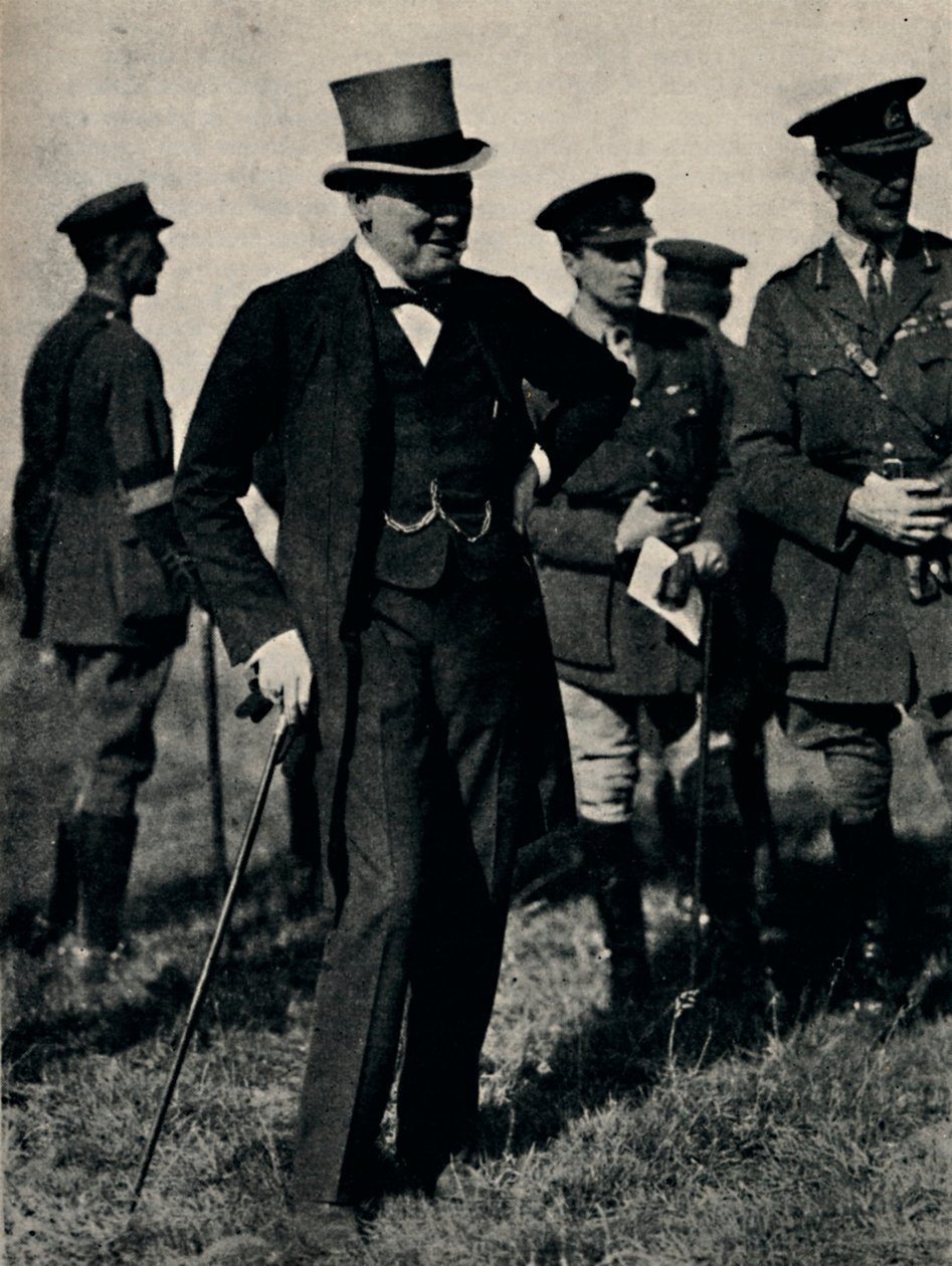 Med Sir Henry Wilson på Rhinen, 1919, 1945. af Unbekannt