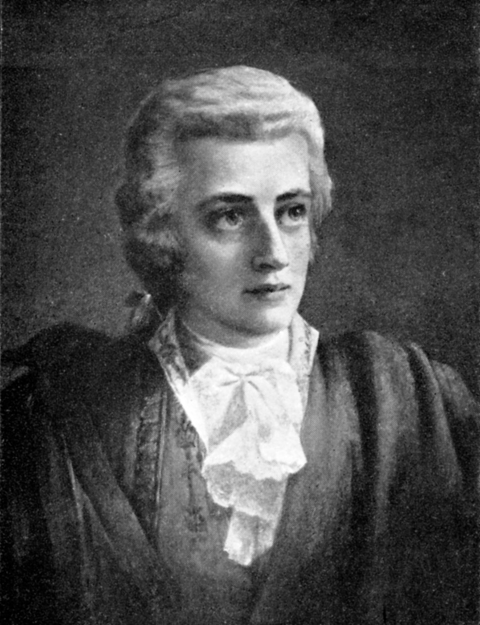 Wolfgang Amadeus Mozart, 1756-1791, komponist, 1909 af Unbekannt