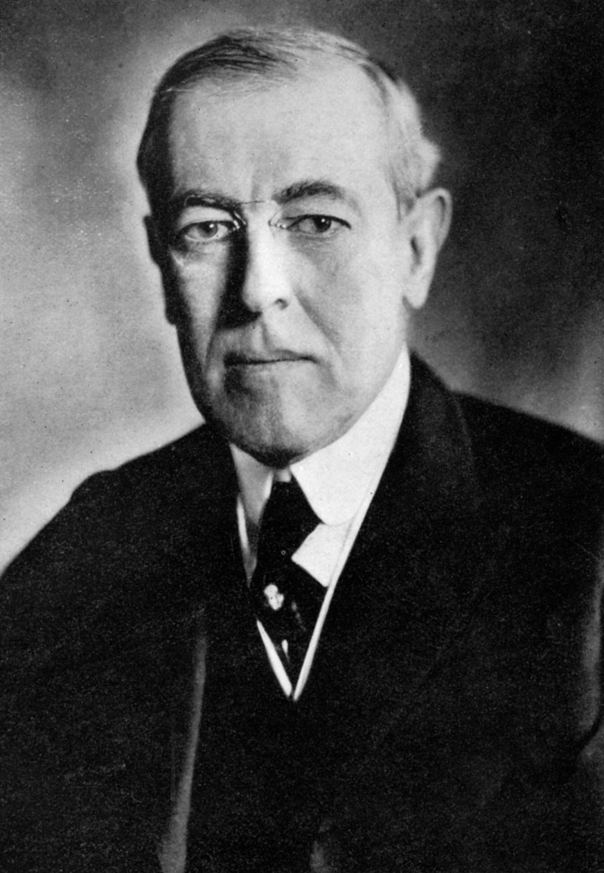 Woodrow Wilson, 28. præsident for USA, 1933 af Unbekannt